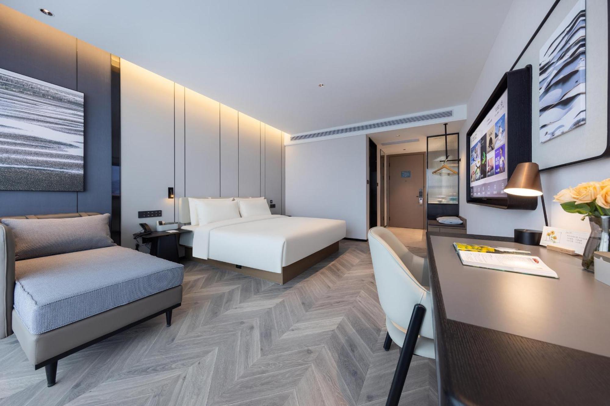 Atour Hotel Wuhan Chuhe Han Street Hongshan Plaza Kültér fotó